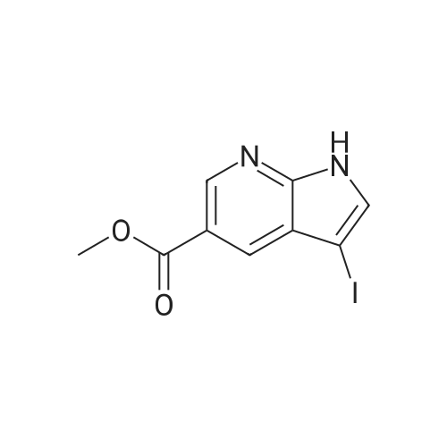 Methyl 3-iodo-1H-pyrrolo[2,3-b]pyridine-5-carboxylate
