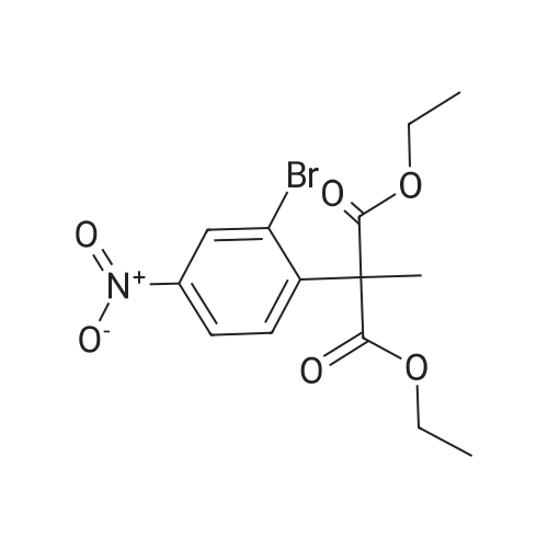 Diethyl 2-(2-bromo-4-nitrophenyl)-2-methylmalonate