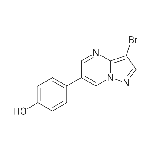 4-(3-Bromopyrazolo[1,5-a]pyrimidin-6-yl)phenol