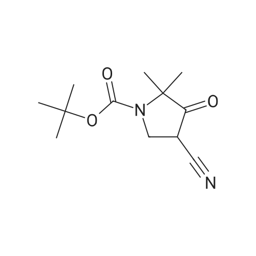 tert-Butyl 4-cyano-2,2-dimethyl-3-oxopyrrolidine-1-carboxylate