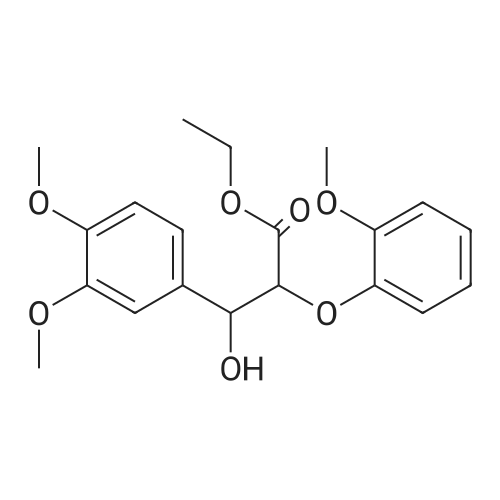 Ethyl 3-(3,4-dimethoxyphenyl)-3-hydroxy-2-(2-methoxyphenoxy)propanoate