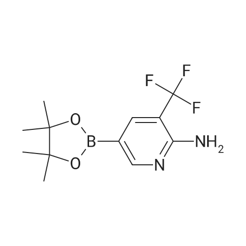 5-(4,4,5,5-Tetramethyl-1,3,2-dioxaborolan-2-yl)-3-(trifluoromethyl)pyridin-2-amine