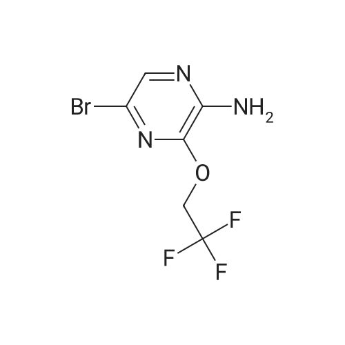 5-Bromo-3-(2,2,2-trifluoroethoxy)pyrazin-2-amine