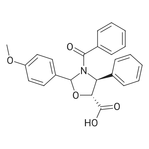 (4S,5R)-3-Benzoyl-2-(4-methoxyphenyl)-4-phenyloxazolidine-5-carboxylic acid