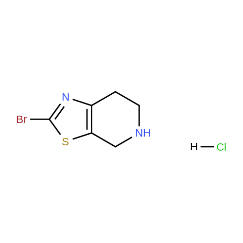 2-Bromo-4,5,6,7-tetrahydrothiazolo[5,4-c]pyridine hydrochloride
