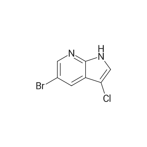 5-Bromo-3-chloro-1H-pyrrolo[2,3-b]pyridine