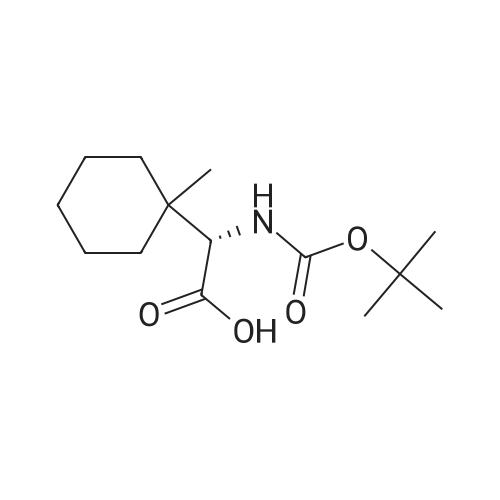 (S)-2-((tert-butoxycarbonyl)amino)-2-(1-methylcyclohexyl)acetic acid