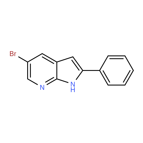 5-Bromo-2-phenyl-1H-pyrrolo[2,3-b]pyridine