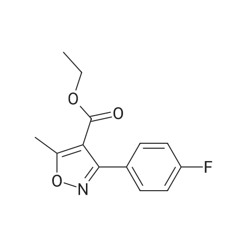 Ethyl 3-(4-fluorophenyl)-5-methylisoxazole-4-carboxylate