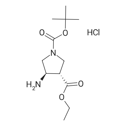 (3S,4R)-1-tert-Butyl 3-ethyl 4-aminopyrrolidine-1,3-dicarboxylate hydrochloride