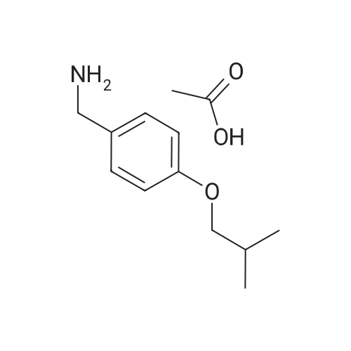 (4-Isobutoxyphenyl)methanamine acetate