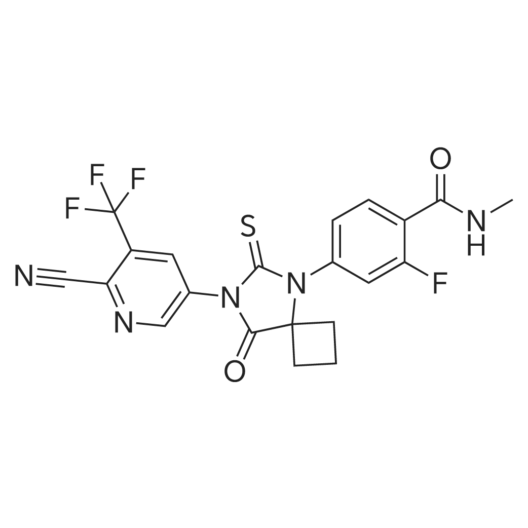 4-(7-(6-Cyano-5-(trifluoromethyl)pyridin-3-yl)-8-oxo-6-thioxo-5,7-diazaspiro[3.4]octan-5-yl)-2-fluor