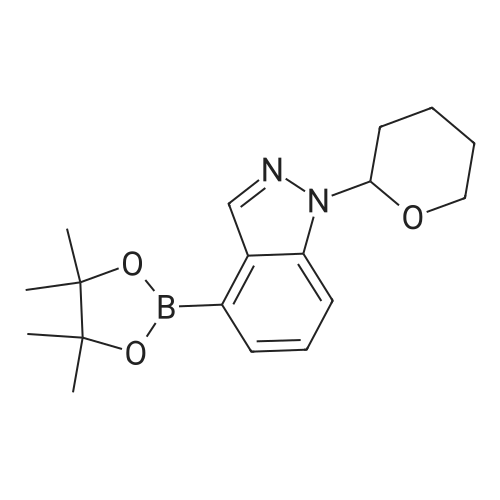 1-(Tetrahydropyran-2-yl)-4-(4,4,5,5-tetramethyl[1,3,2]dioxaborolan-2-yl)-1H-indazole