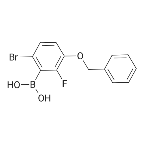 3-Benzyloxy-6-bromo-2-fluorophenylboronic acid