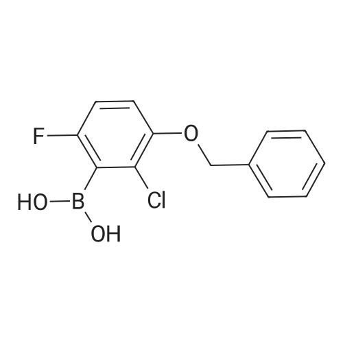 3-Benzyloxy-2-chloro-6-fluorophenylboronic acid