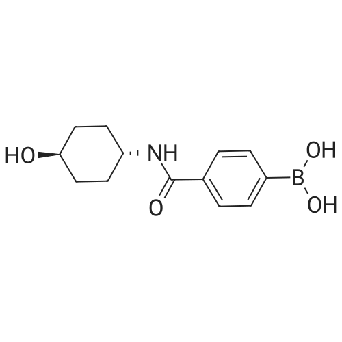 957062-70-3 (4-((trans-4-Hydroxycyclohexyl)carbamoyl)phenyl)boronic acid