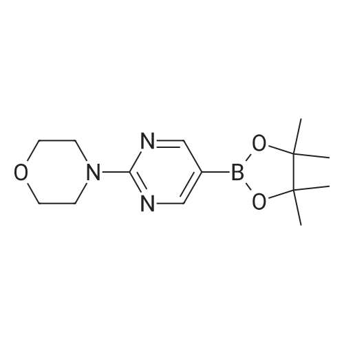4-(5-(4,4,5,5-Tetramethyl-1,3,2-dioxaborolan-2-yl)pyrimidin-2-yl)morpholine