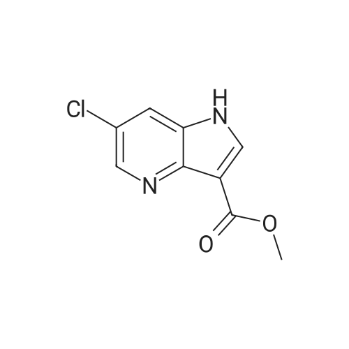 Methyl 6-chloro-1H-pyrrolo[3,2-b]pyridine-3-carboxylate