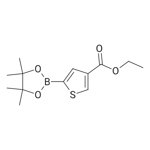 Ethyl 5-(4,4,5,5-tetramethyl-1,3,2-dioxaborolan-2-yl)thiophene-3-carboxylate