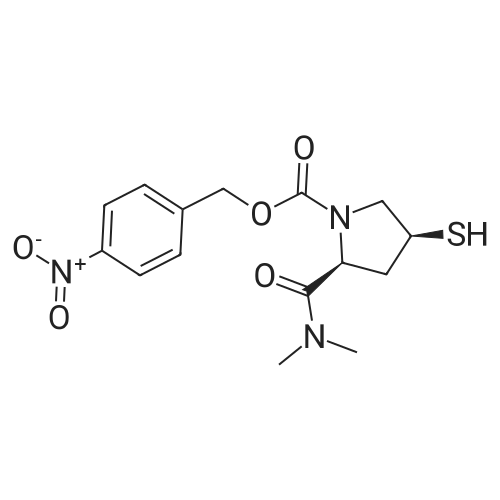 (2S,4S)-4-Nitrobenzyl 2-(dimethylcarbamoyl)-4-mercaptopyrrolidine-1-carboxylate