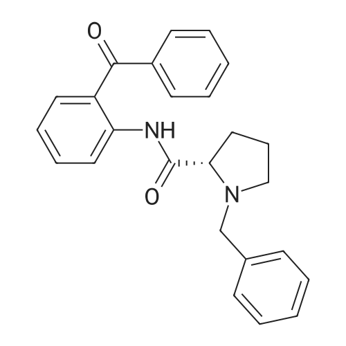 (S)-N-(2-Benzoylphenyl)-1-benzylpyrrolidine-2-carboxamide