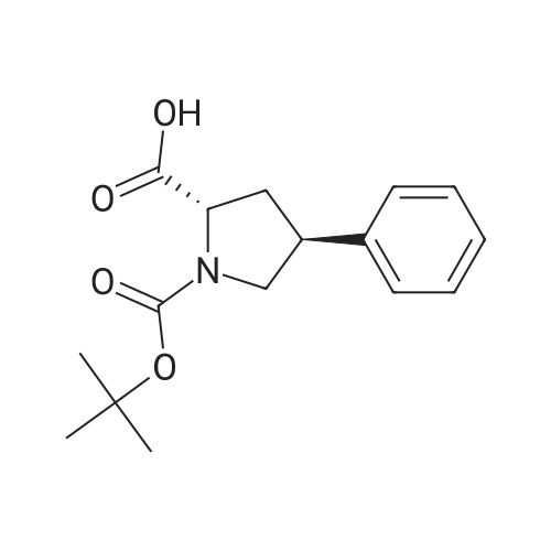 (2S,4S)-1-(tert-Butoxycarbonyl)-4-phenylpyrrolidine-2-carboxylic acid