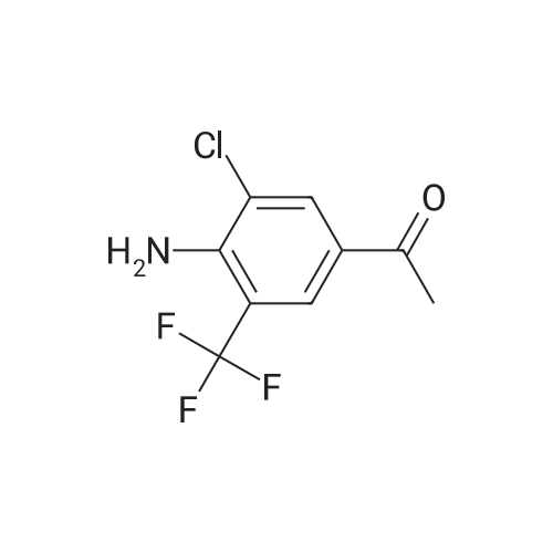 97760-76-4|1-(4-Amino-3-chloro-5-(trifluoromethyl)phenyl)ethanone