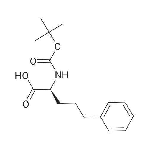 (S)-2-((tert-Butoxycarbonyl)amino)-5-phenylpentanoic acid