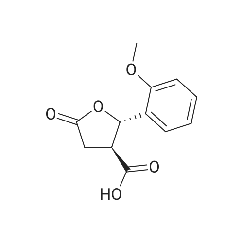 99226-02-5 trans-2-(2-Methoxyphenyl)-5-oxotetrahydrofuran-3-carboxylic acid