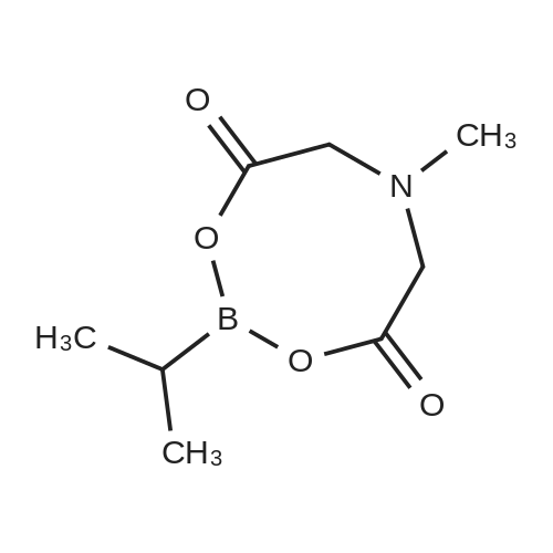 2-Isopropyl-6-methyl-1,3,6,2-dioxazaborocane-4,8-dione 2-Isopropyl-6-methyl-1,3,6,2-dioxazaborocane-