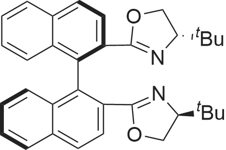 (R)-2,2'-Bis((S)-4-(tert-butyl)-4,5-dihydrooxazol-2-yl)-1,1'-binaphthalene