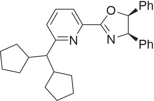 (4R,5S)-2-(6-(Dicyclopentylmethyl)pyridin-2-yl)-4,5-diphenyl-4,5-dihydrooxazole