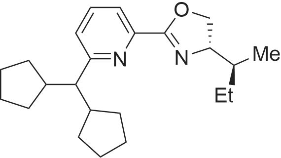 (S)-4-((S)-sec-Butyl)-2-(6-(dicyclopentylmethyl)pyridin-2-yl)-4,5-dihydrooxazole
