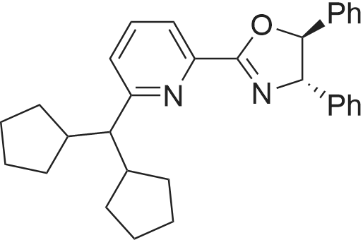 (4S,5S)-2-(6-(Dicyclopentylmethyl)pyridin-2-yl)-4,5-diphenyl-4,5-dihydrooxazole